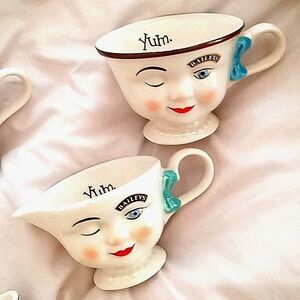 Baileys Limited Edition vintage 'Yum' cup and creamer set